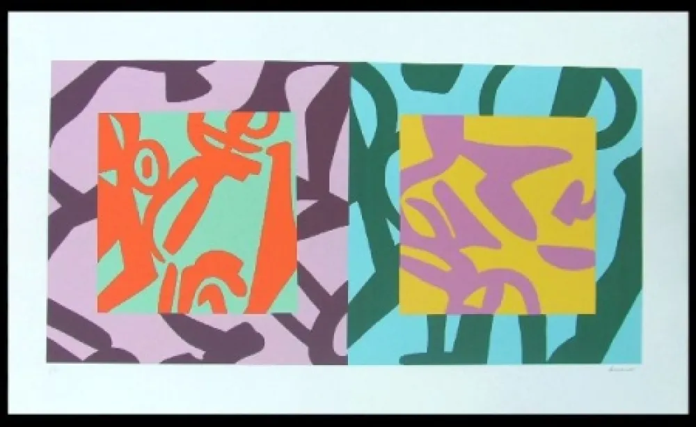 Serigrafia Accardi - Senza titolo