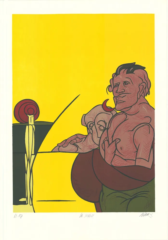 Litografia Adami - La source