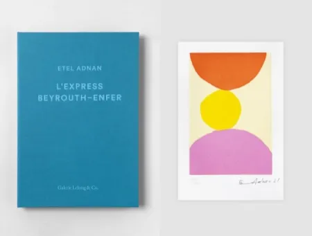 Livro Ilustrado Adnan - L'Express Beyrouth-Enfer