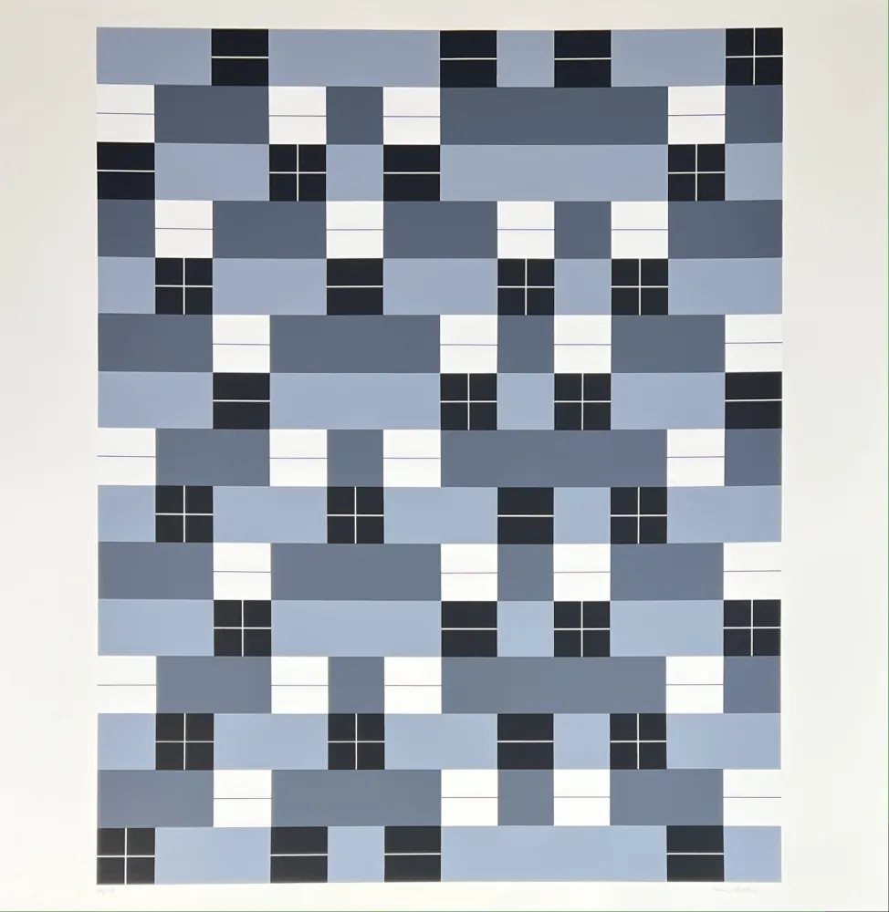 Serigrafia Albers - Double Weave