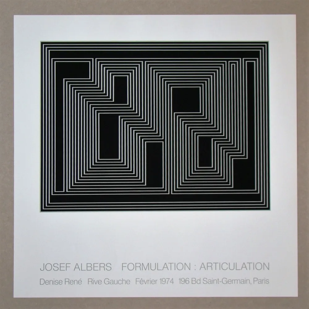 Serigrafia Albers - Formulation : Articulation