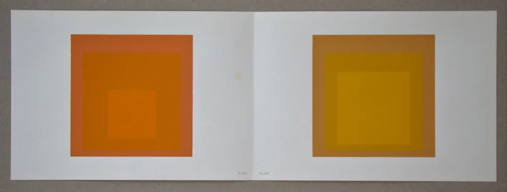 Serigrafia Albers - Homage to the Square