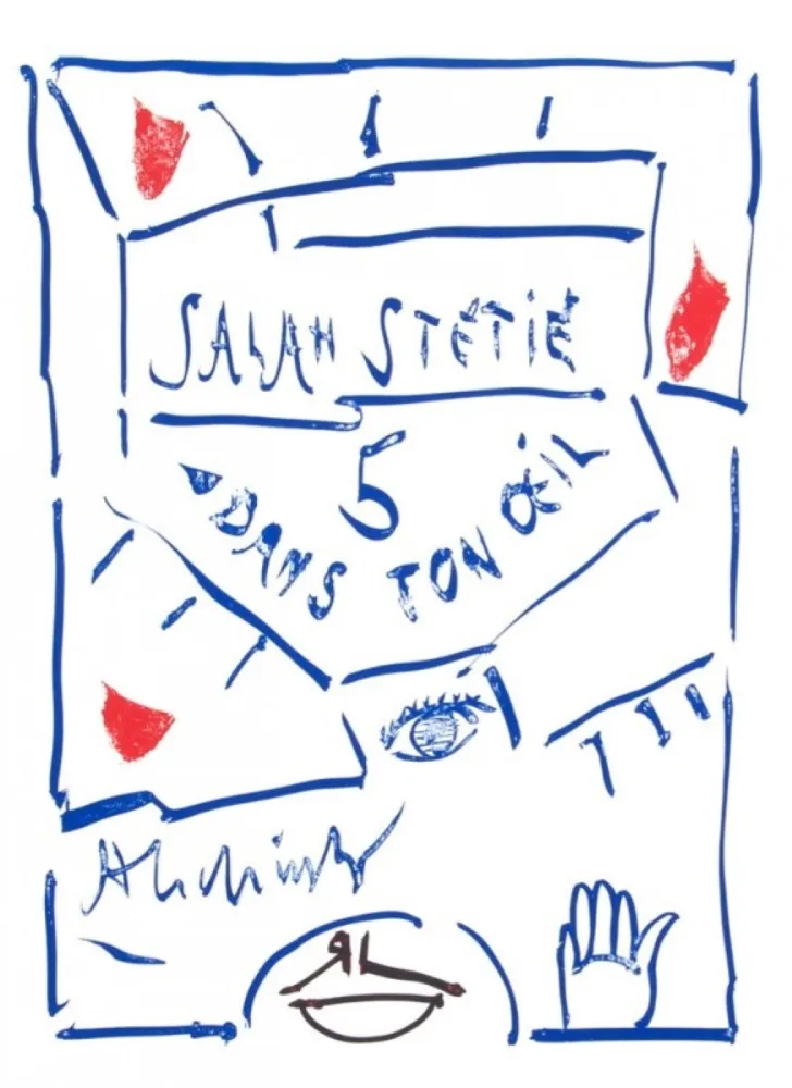 Livro Ilustrado Alechinsky - 5 dans ton œil