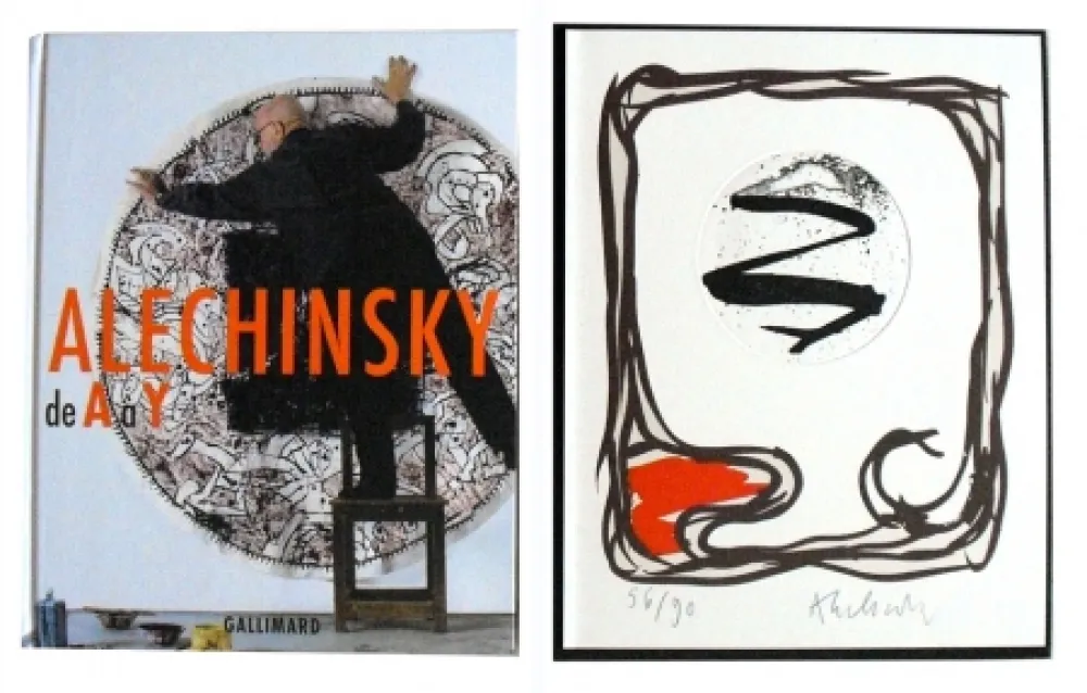 Livro Ilustrado Alechinsky - Alechinsky de A à Z