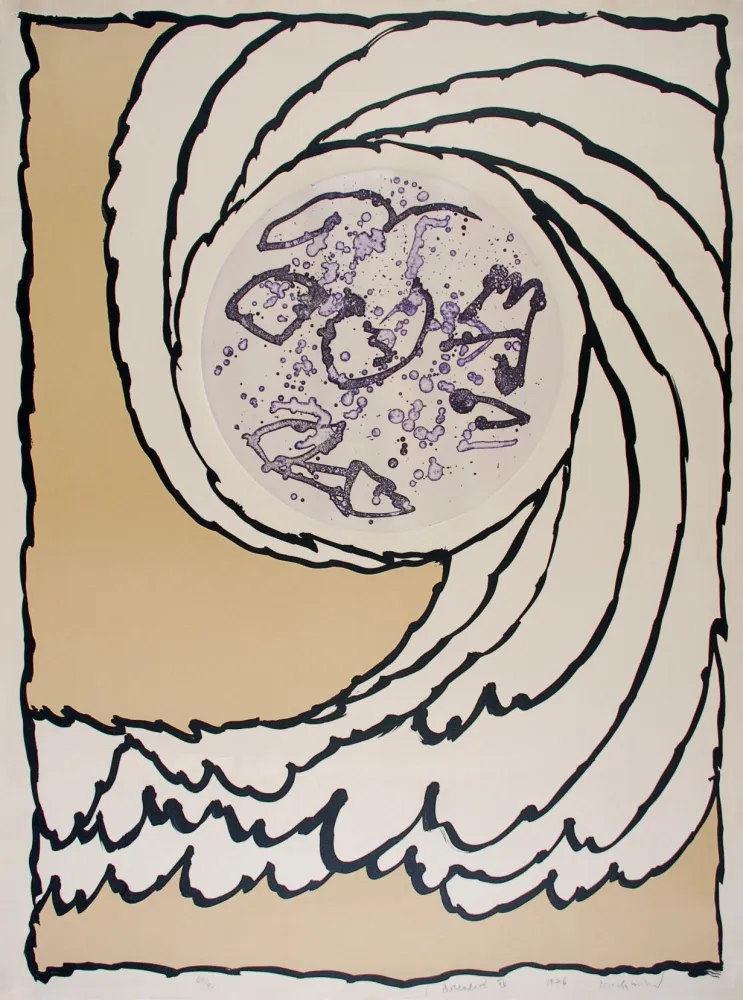 Água-Forte Alechinsky - Boréalité IV