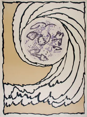 Água-Forte Alechinsky - Boréalité IV