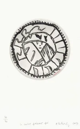 Água-Forte Alechinsky - Cachet faisant foi