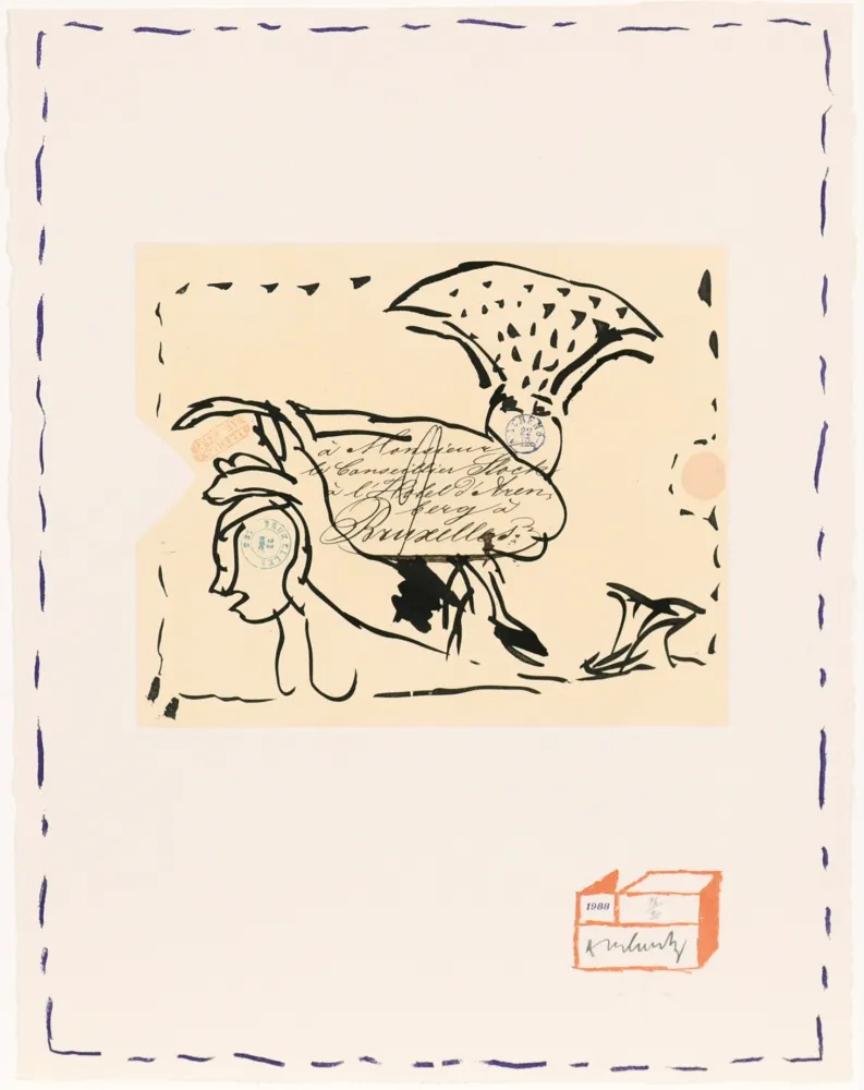 Água-Forte Alechinsky - Chaque matin 01