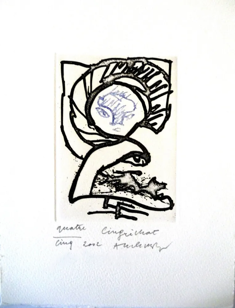Gravura Alechinsky - Cingrichat