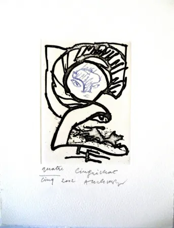 Gravura Alechinsky - Cingrichat