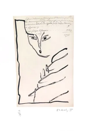 Água-Forte E Água-Tinta Alechinsky - Devant notaire