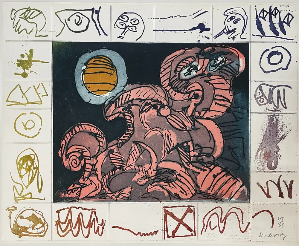 Água-Forte E Água-Tinta Alechinsky - Droit de regard