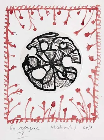 Gravura Alechinsky - En exergue