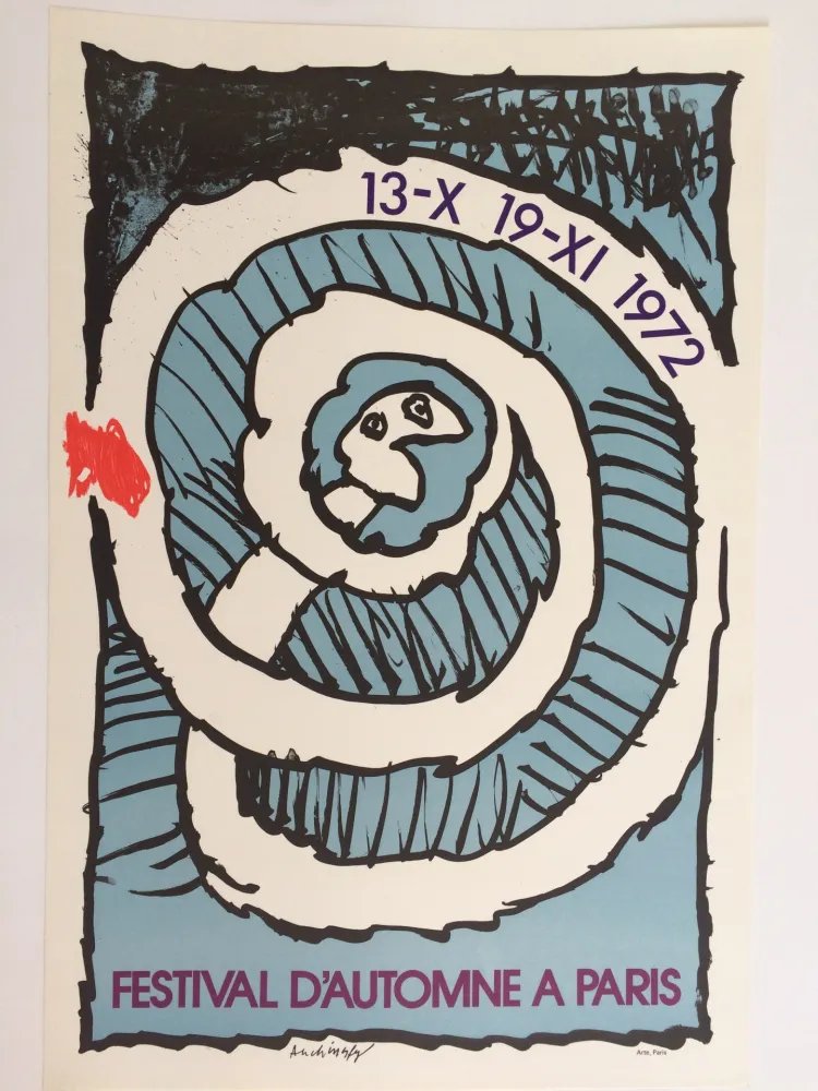 Cartaz Alechinsky - Festival d'Automne