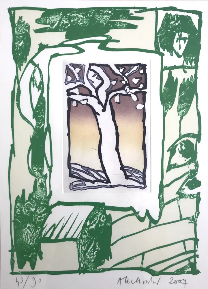 Gravura Alechinsky - Fruitier