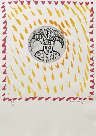 Gravura Alechinsky - Gille de Binche