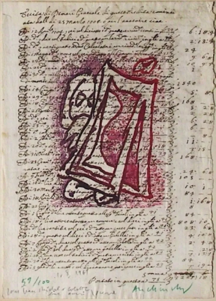 Gravura Alechinsky - Hoirie