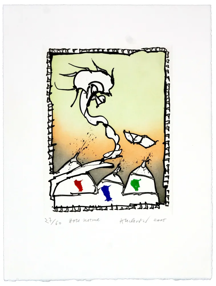 Gravura Alechinsky - Hors Normes