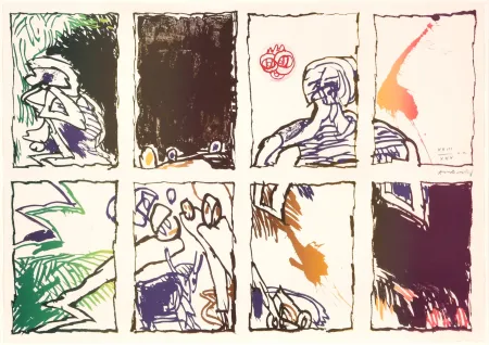 Água-Forte Alechinsky - In Octavio