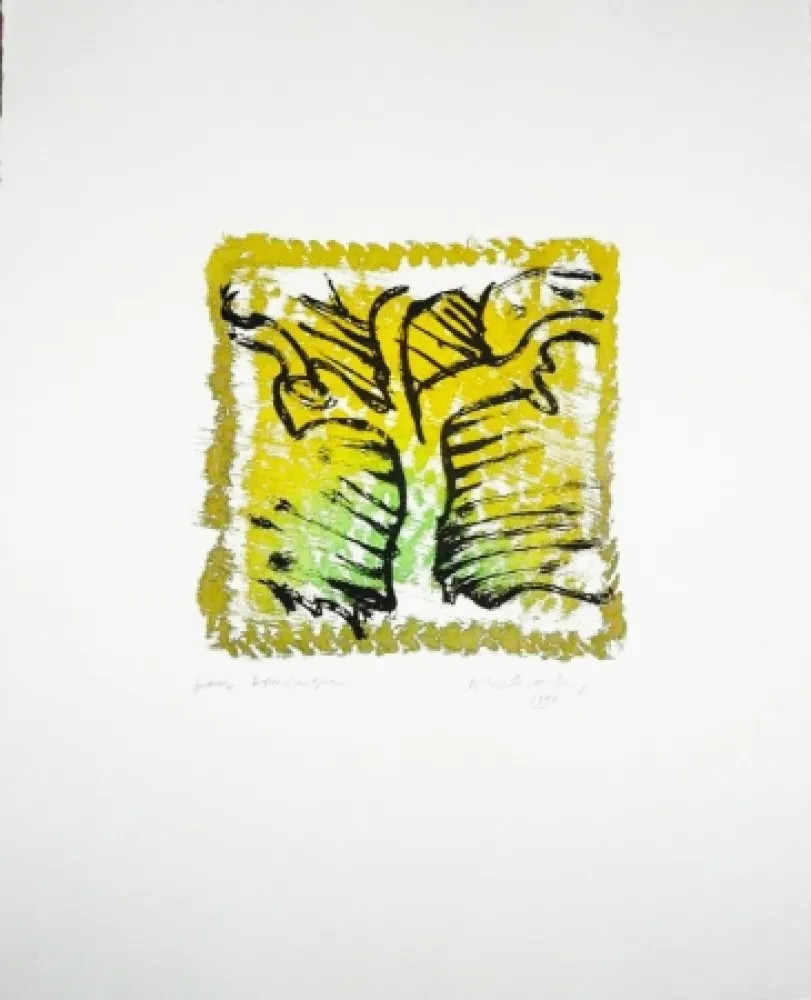 Gravura Alechinsky - L'arbre vert