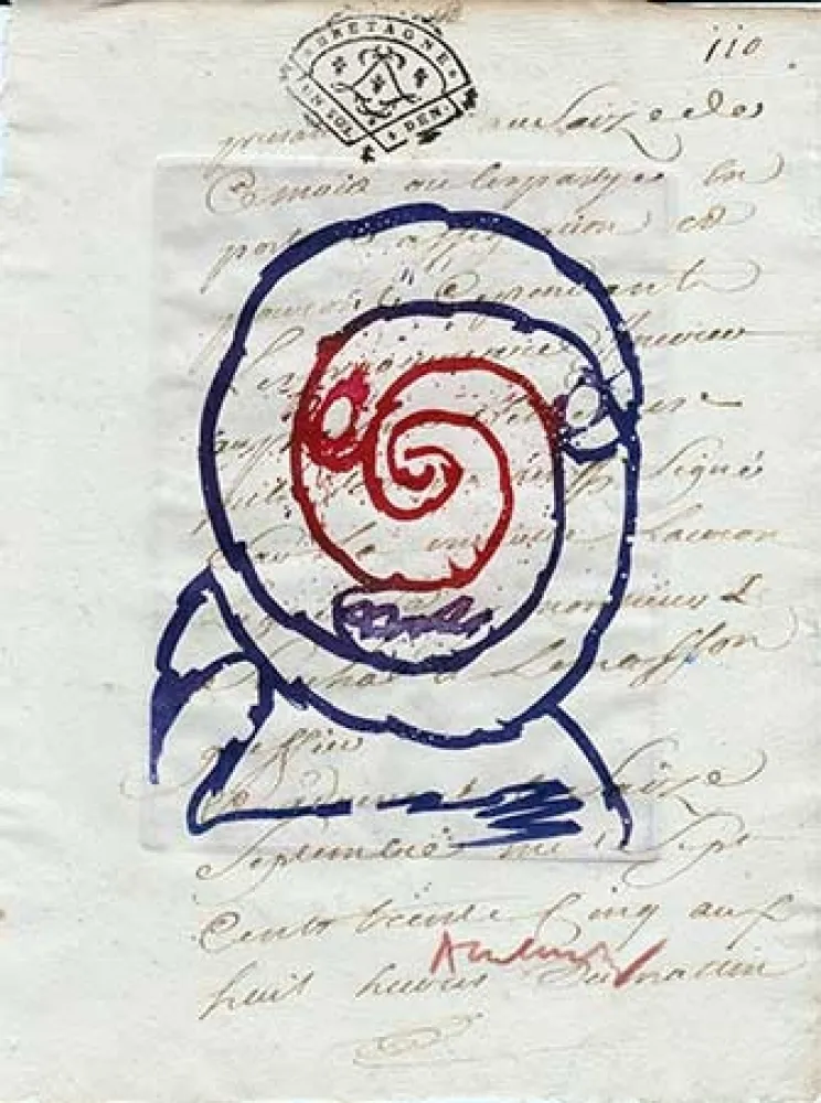 Gravura Alechinsky - L'avenir de la propriété