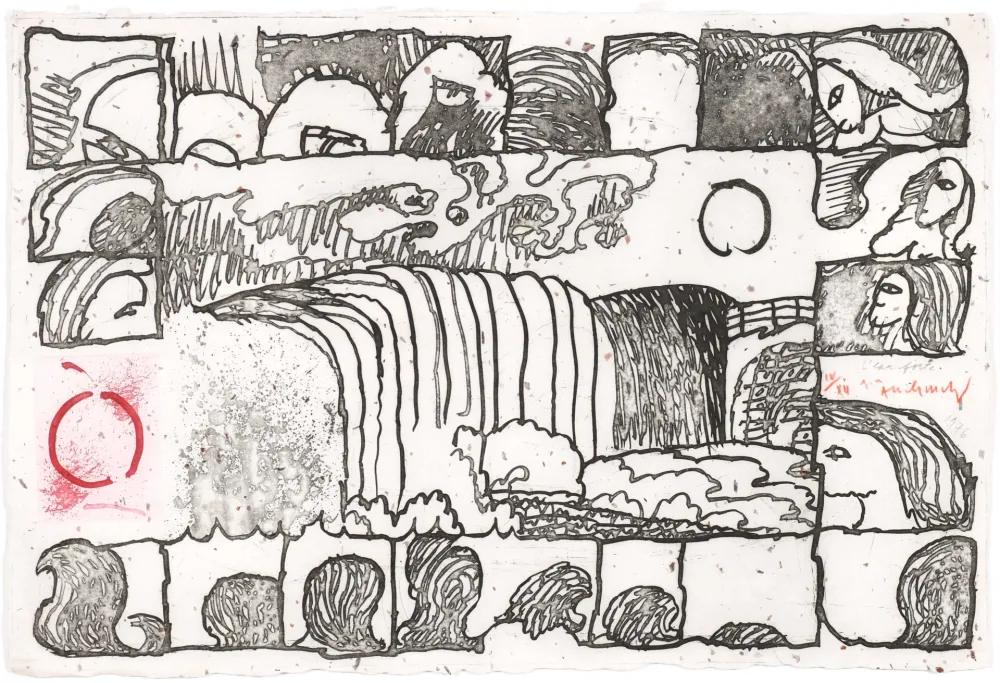 Água-Forte Alechinsky - L'eau forte