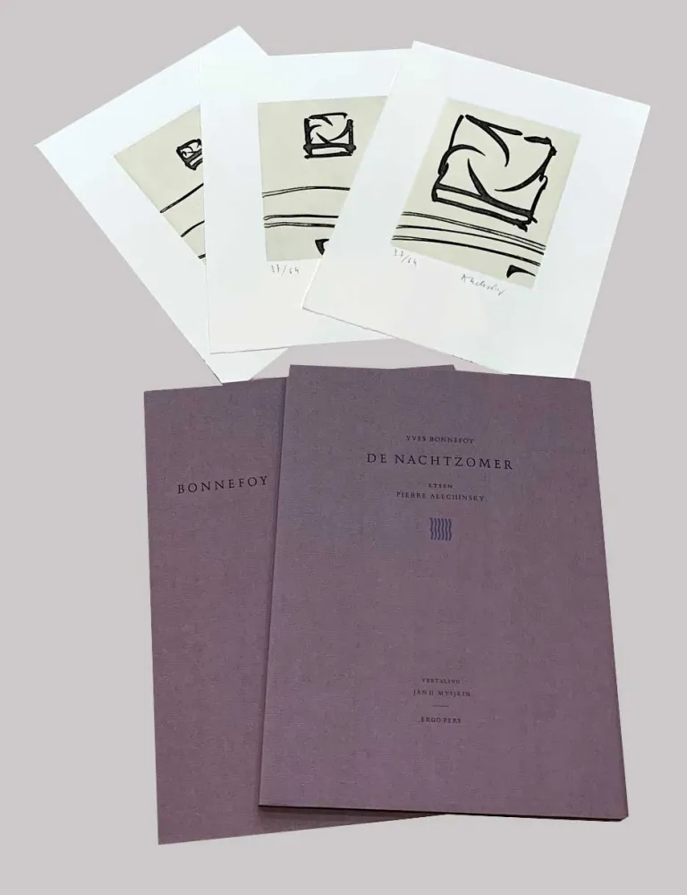 Livro Ilustrado Alechinsky - L'été de nuit