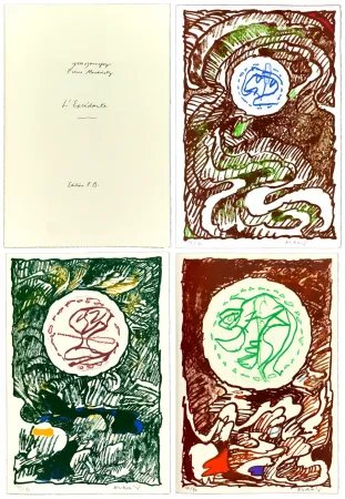 Gravura Alechinsky - L'Excédante