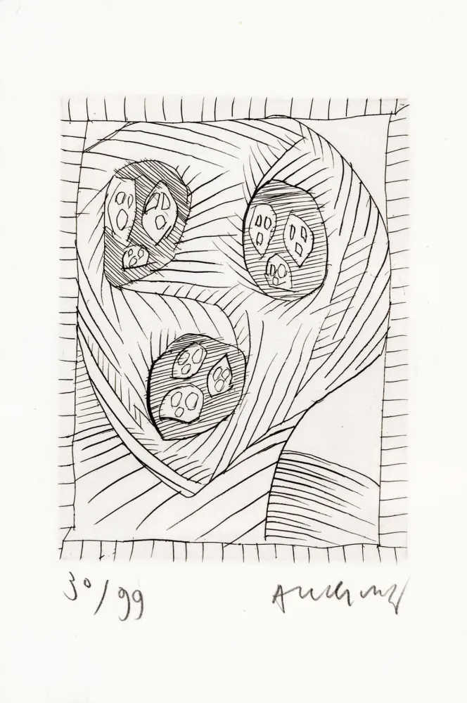 Água-Forte Alechinsky - Max Loreau