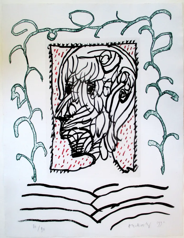 Água-Tinta Alechinsky - No title