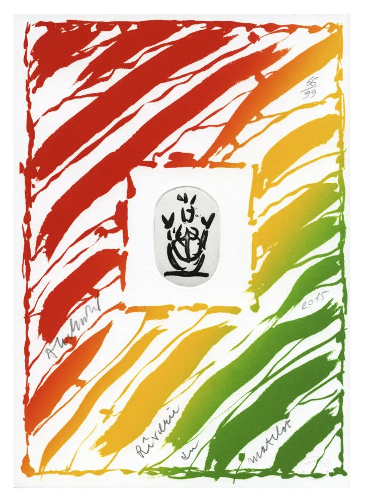 Gravura Alechinsky - Rêverie du matelot II