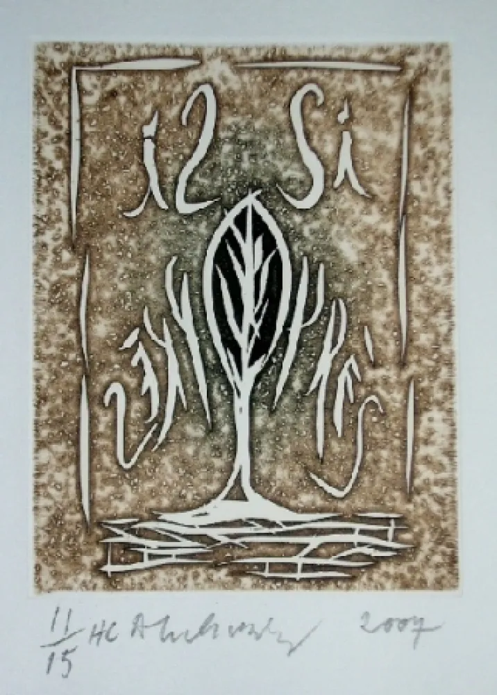 Água-Forte E Água-Tinta Alechinsky - Sans titre