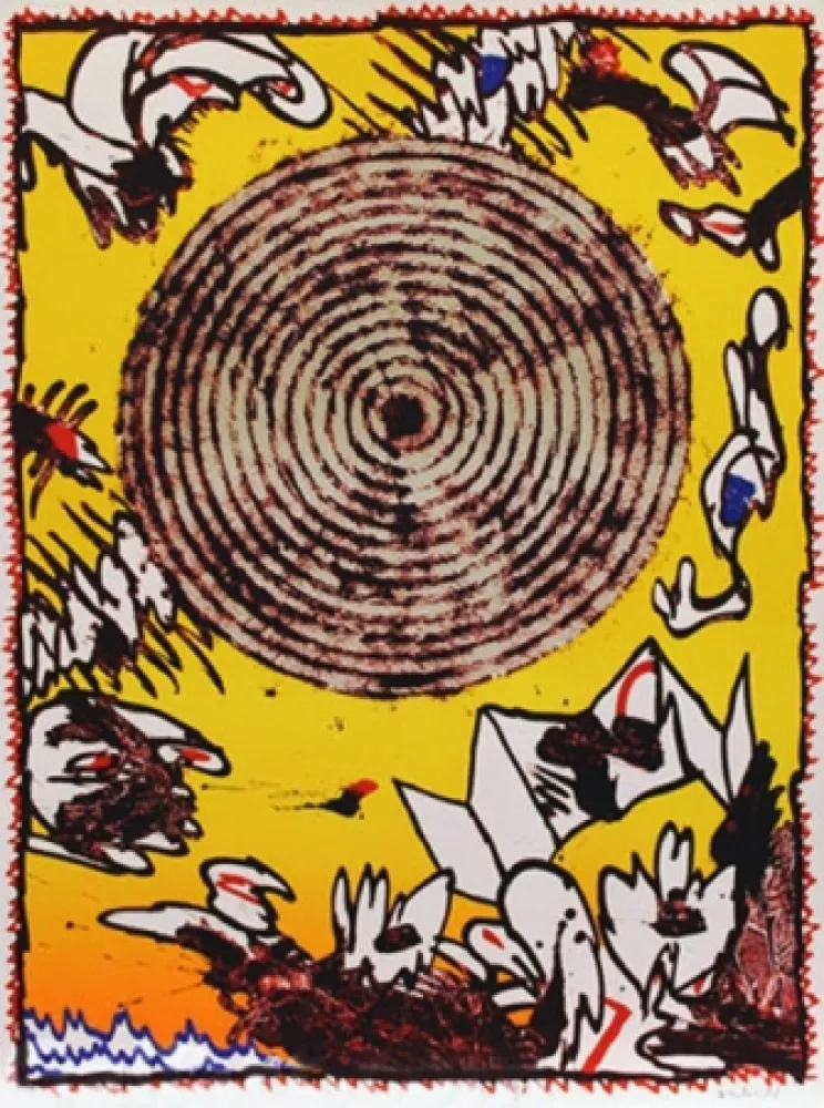 Litografia Alechinsky - SEOUL