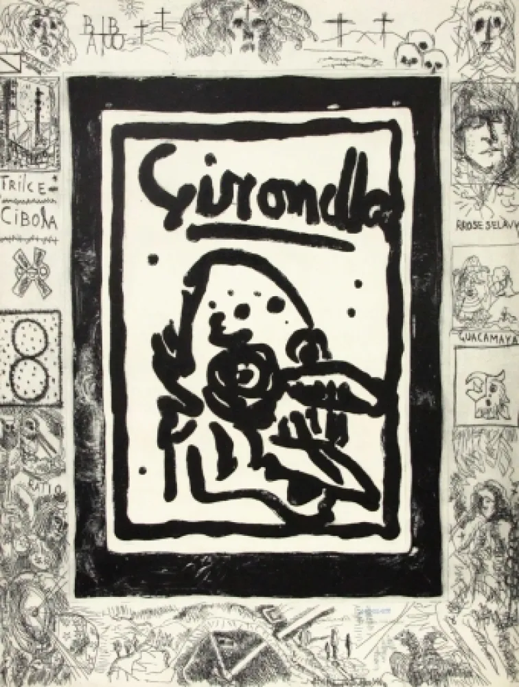 Litografia Alechinsky - Untitled