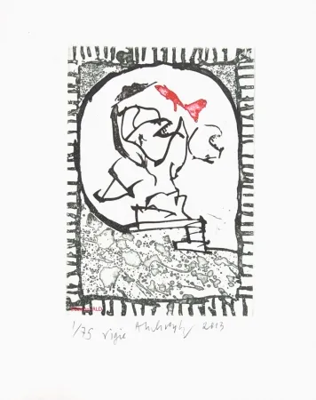 Água-Forte Alechinsky - Vigie