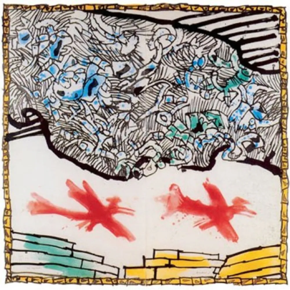 Gravura Alechinsky - Vol Augural