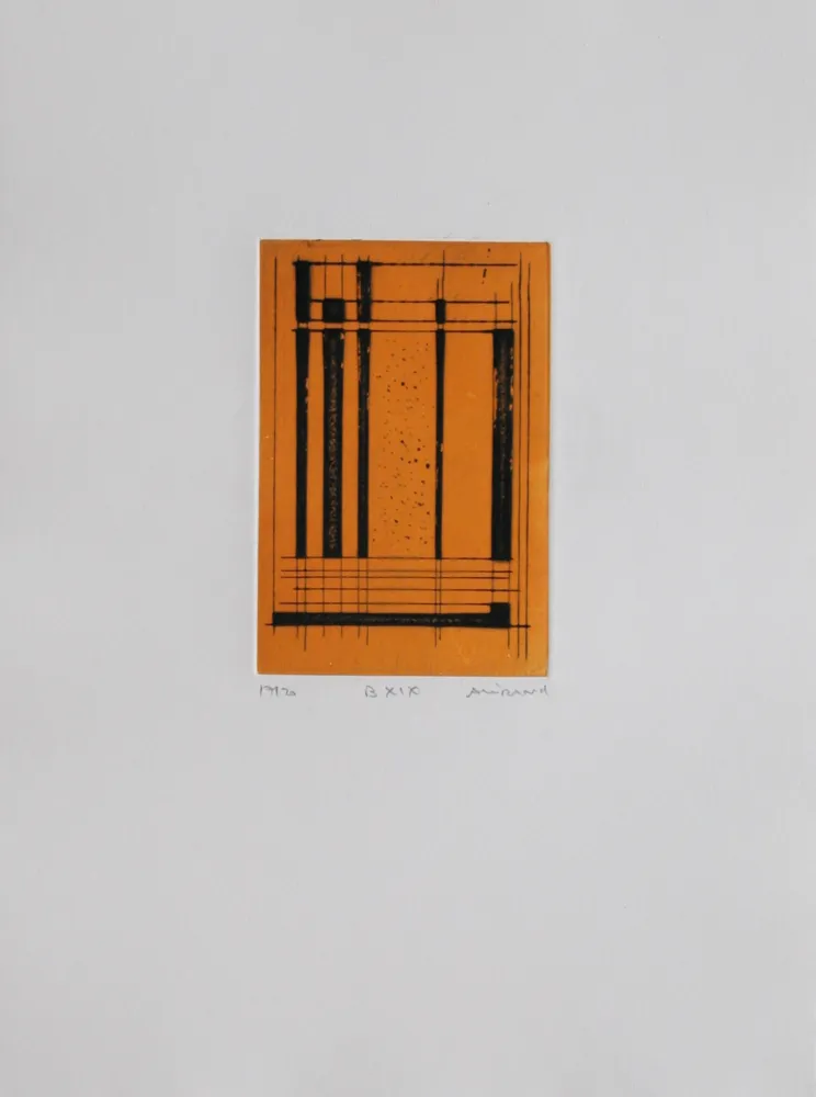 Água-Tinta Allirand - B XIX