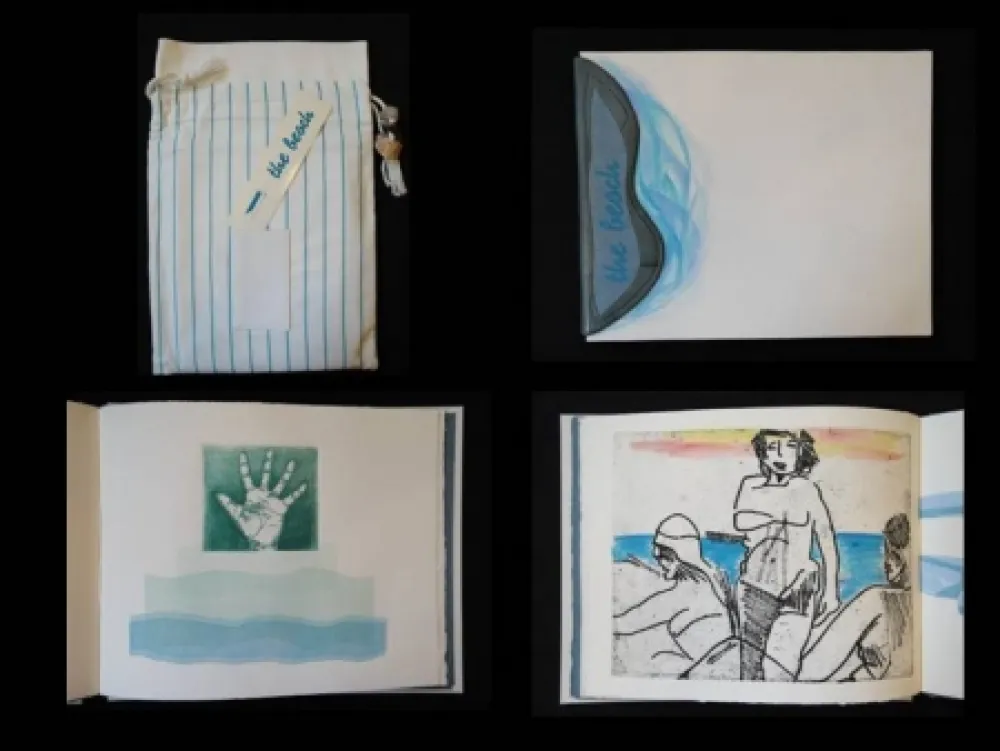 Livro Ilustrado Allix - The Beach, a short story