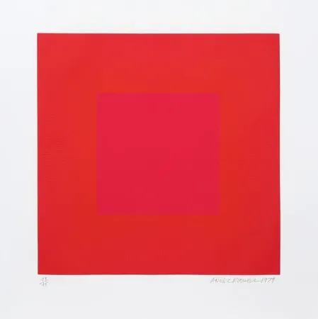 Água-Tinta Anuszkiewicz - Summer Suite (Red with Gold IV)