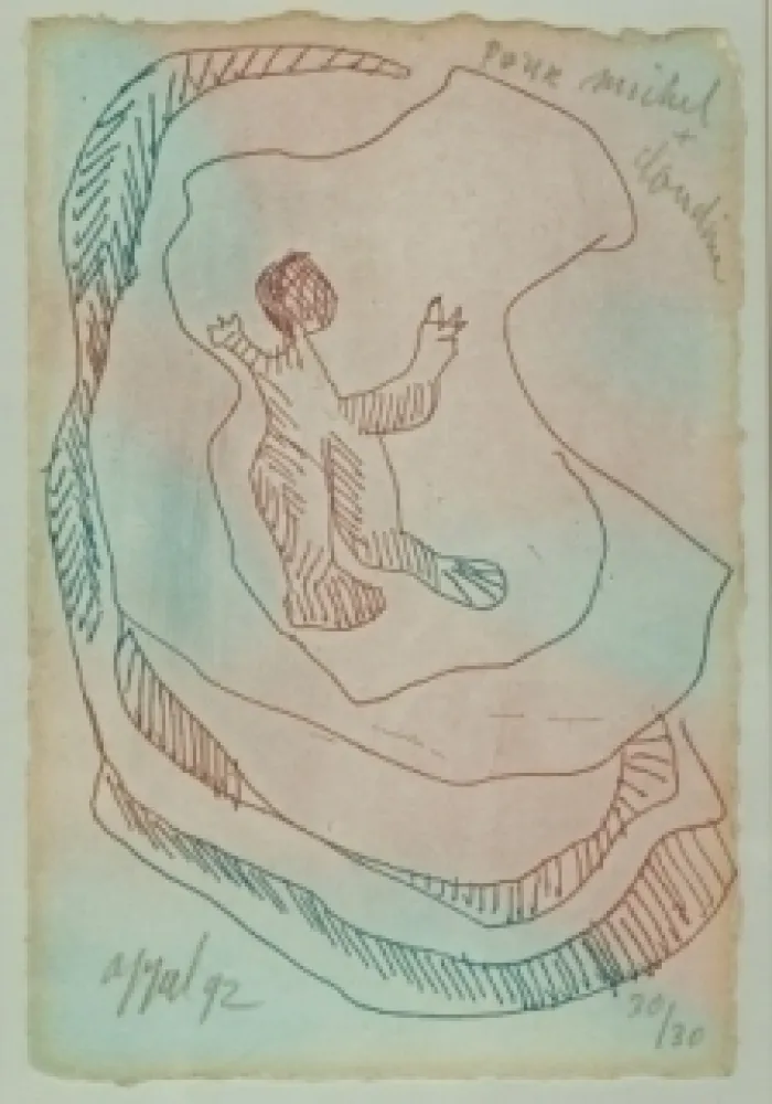 Água-Forte E Água-Tinta Appel - Sans Titre