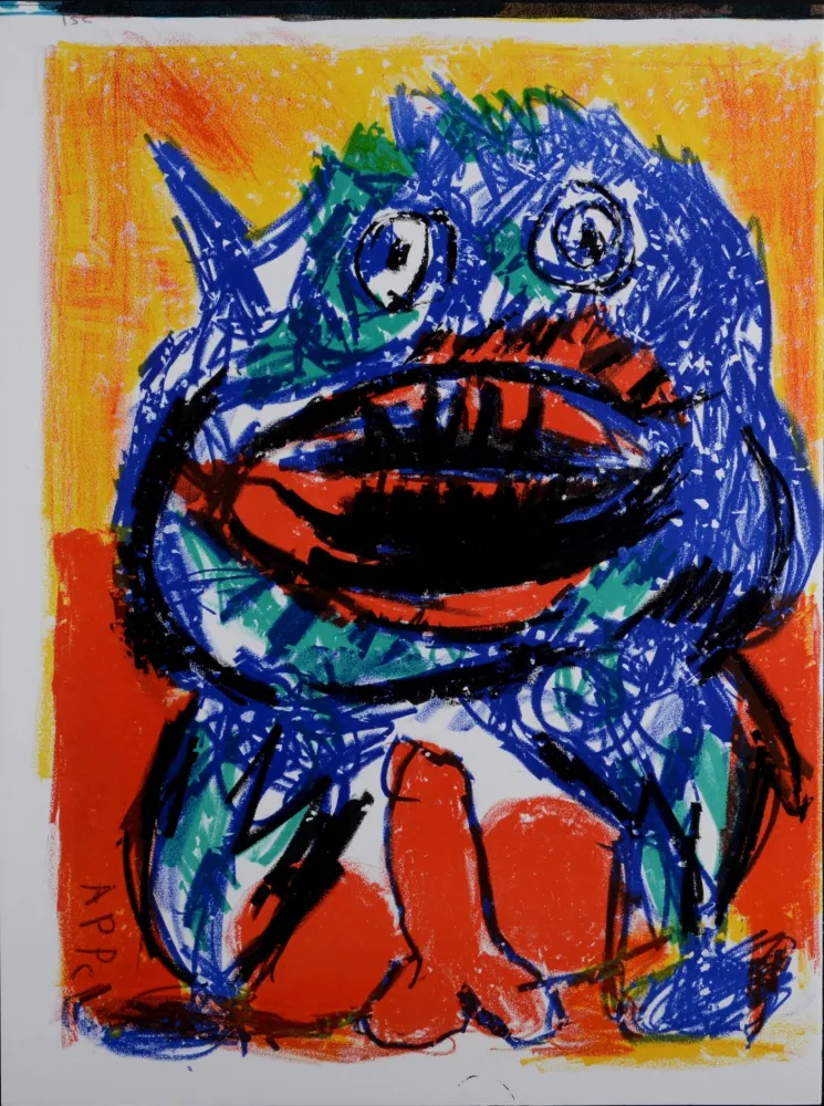 Litografia Appel - Untitled