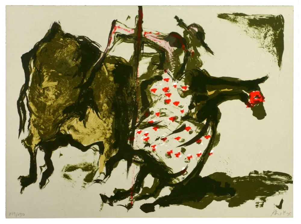 Litografia Arickx - La lidia d’Aricks 9