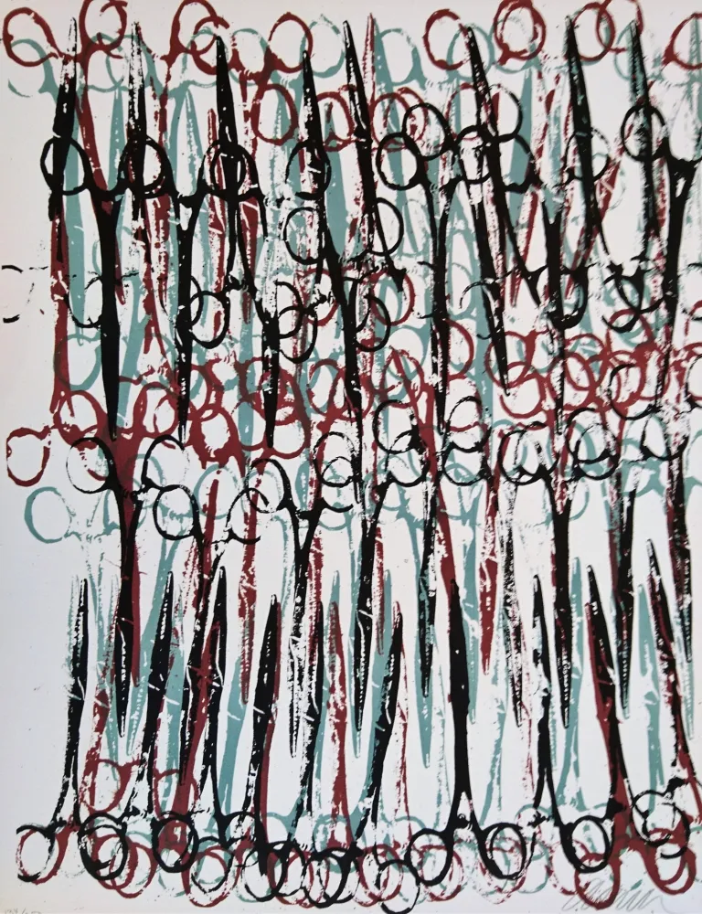 Litografia Arman - Gothic