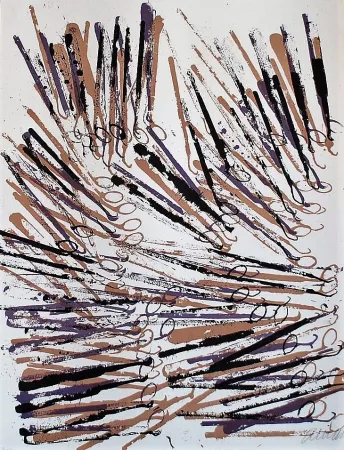 Litografia Arman - Gums Galore