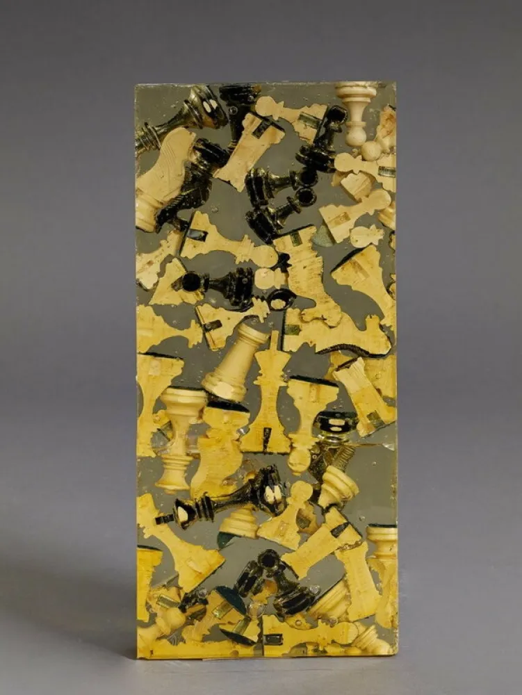 Múltiplo Arman - Hommage a Duchamp. To and for Rose Selavy (scacchi)