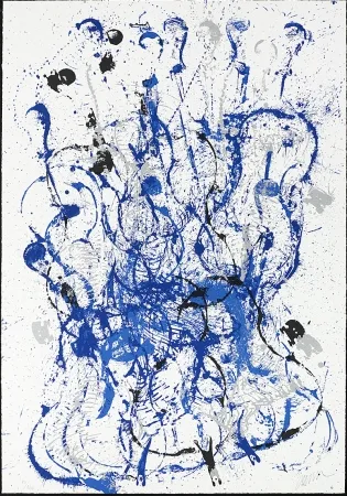 Serigrafia Arman - Melody for Strings IV