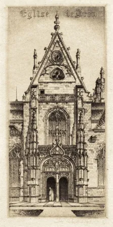 Gravura Arms - Eglise de Notre Dame, Bourg-En-Bresses