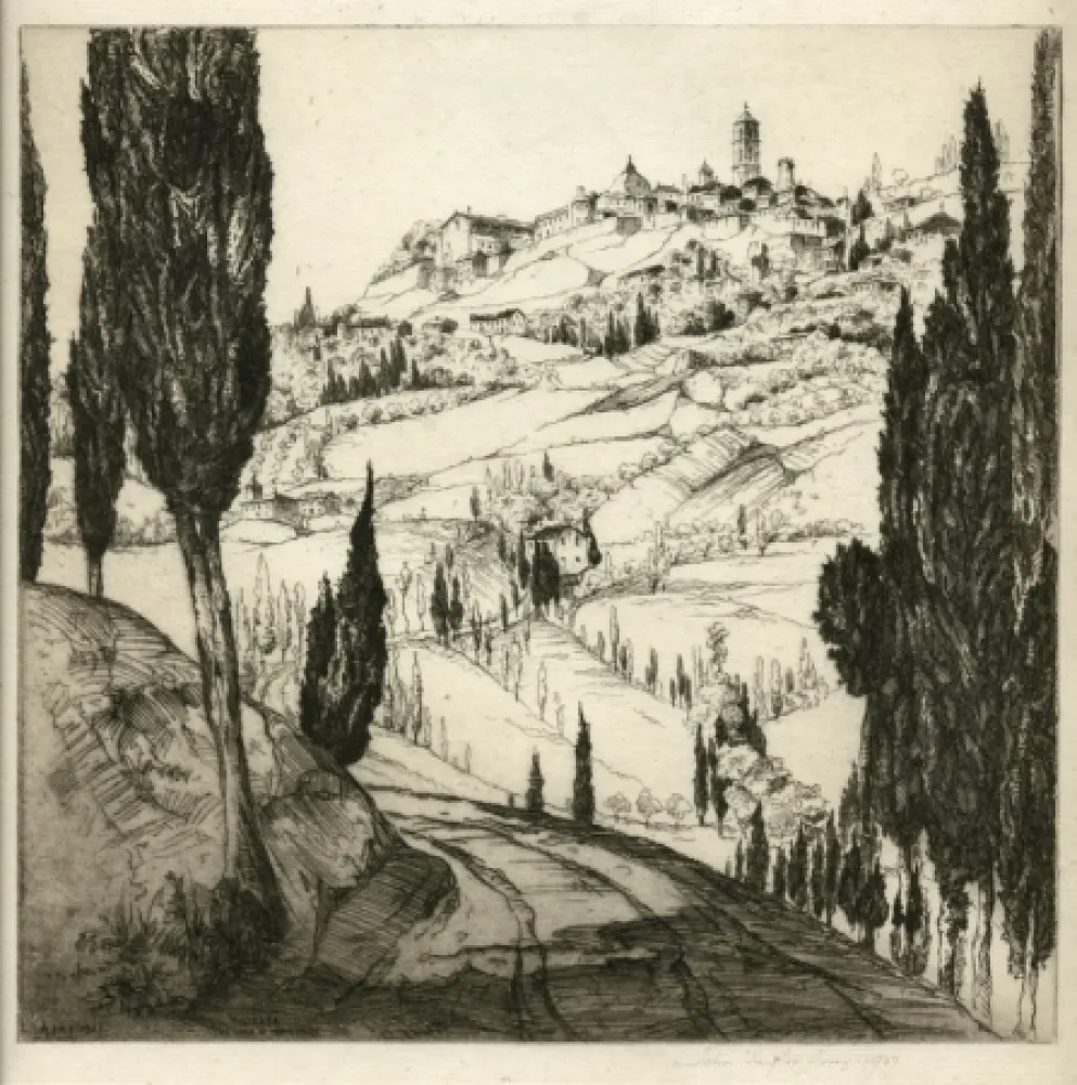 Água-Forte Arms - Volterra, the Town in the Clouds