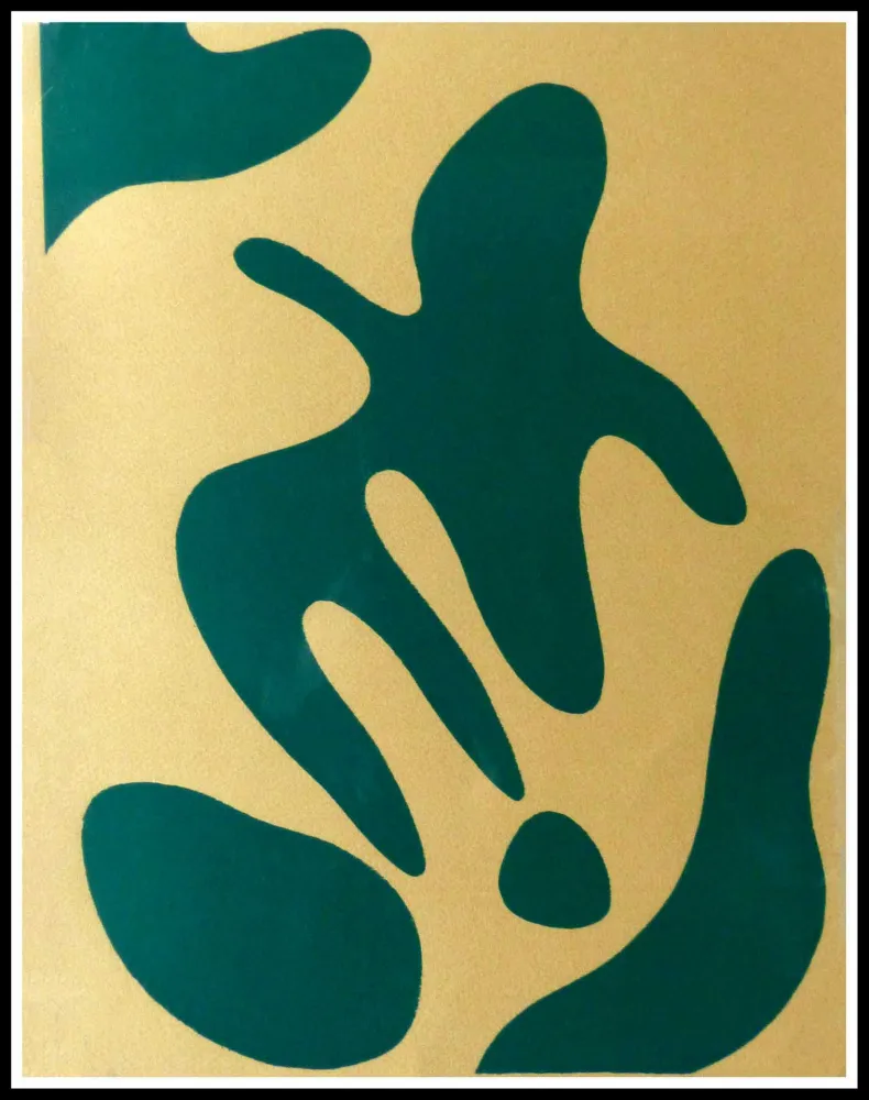 Xilogravura Arp - COMPOSITION 