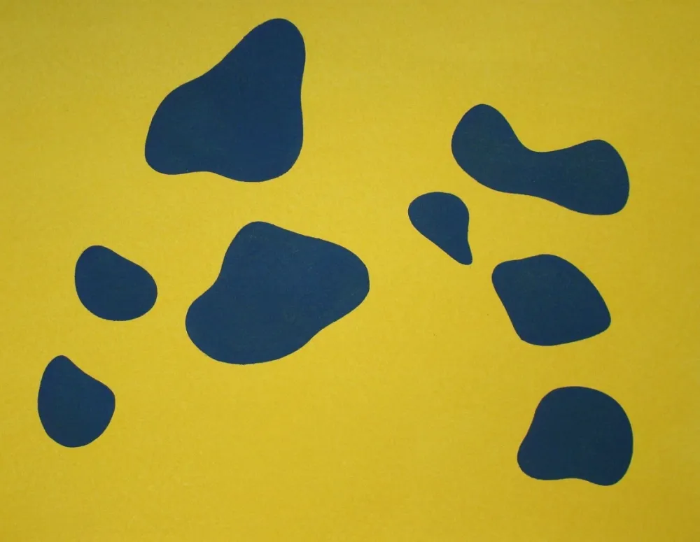 Estêncil Arp - Configuration, 1955